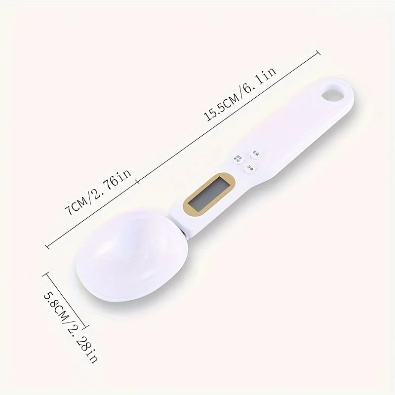 Digital Kitchen Scale 500G/0.1G Precision for Cooking, Baking, Coffee, Tea, Home Kitchen LCD Scale Digital Mini Spoon Scale