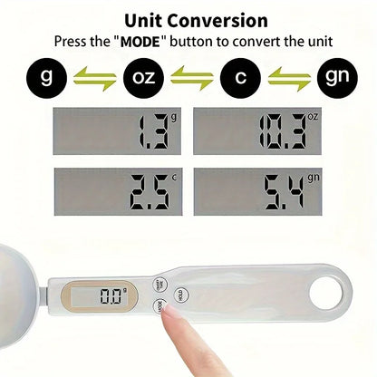 Digital Kitchen Scale 500G/0.1G Precision for Cooking, Baking, Coffee, Tea, Home Kitchen LCD Scale Digital Mini Spoon Scale